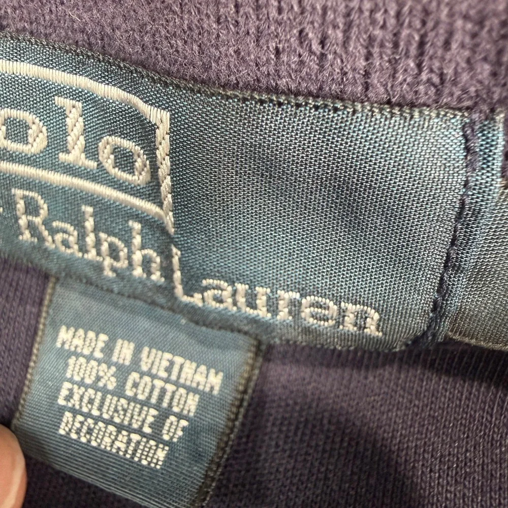 Polo Ralph Lauren Polo Shirt Men S Navy Blue Short Sleeve Red Pony Logo